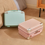 Vanity de Voyage Valise Vert et Rose