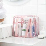 Grande Trousse de Toilette Transparente