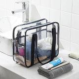 Grande Trousse de Toilette Transparente
