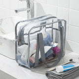 Grande Trousse de Toilette Transparente