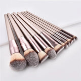Pinceaux de Maquillage Champagne