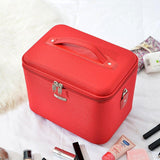 Vanity Case Souple Rouge