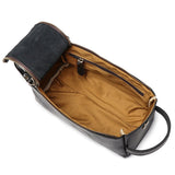 Trousse de Toilette à l'Ancienne en Cuir