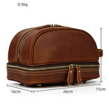 Sogaïa™ Bolsa de toucador em pele para homem