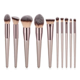 Champagne Makeup Brushes