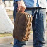 Trousse de Toilette Homme en Cuir de Luxe Sogaïa™