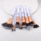 Marble Color Makeup Brushes