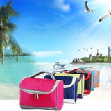 Wide Mouth Toiletry Bag with Hook