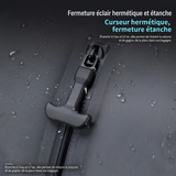 Fermeture éclair hermétique et étanche du sac sous vide