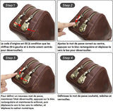 Bolsa de toilette em pele para homem Taurus™ de luxo