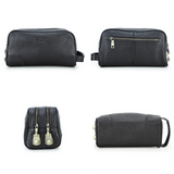 Bolsa de toilette em pele para homem Taurus™ de luxo