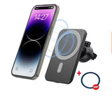 Chargeur sans fil voiture 30W – support magnétique iPhone 12-15