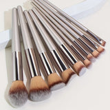 Champagne Makeup Brushes