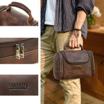 Personalized Toiletry Bag for Men, Crazy Horse™