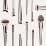 Champagne Makeup Brushes