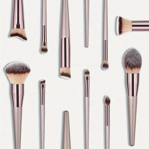 Pinceaux de Maquillage Champagne