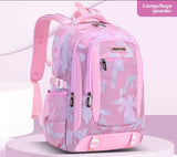 Zaino mimetico rosa, modello unico