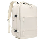 Sac à dos 40x20x25 avec sac de compression gris vue de face – Sac à Dos 40 20 25 cm avec Sac de Compression | Sogaïa