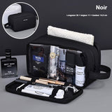 Trousse de toilette homme noire 26 x 11 x 14,5 cm