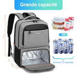 Grande capacité du compartiment isotherme : boîtes repas ou environ 10 canettes