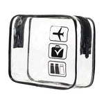 Trousse de Toilette Transparente Homme