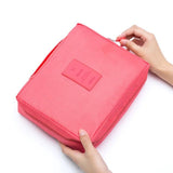 Trousse à maquillage de voyage détail fermeture – Trousse à Maquillage de Voyage Travel™ | Sogaïa