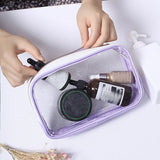 Trousse transparente colorée ouverte – Trousse Transparente Colorée | Sogaïa