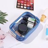 Trousse transparente colorée bleu – Trousse Transparente Colorée | Sogaïa