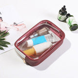 Trousse transparente colorée rose bonbon – Trousse Transparente Colorée | Sogaïa