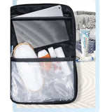 Pochette de séparation sec et humide pour la trousse de toilette