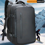 Sac à dos sous vide 45x30x20 cm noir Sogaïa, compression et multifonction