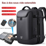Pompe électrique 2 en 1 qui aspire l'air du compartiment sous vide du sac à dos