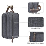 2 Compartment Personalized Toiletry Bag for Men