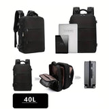 Sac à Dos Voyage Cabine Extensible 45x36x20 Sogaïa™