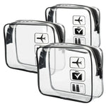 Trousse de Toilette Transparente pour Homme