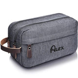 2 Compartment Personalized Toiletry Bag for Men