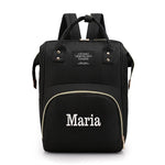 Personalized changing bag with first name