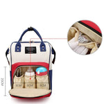 Personalized changing bag with first name