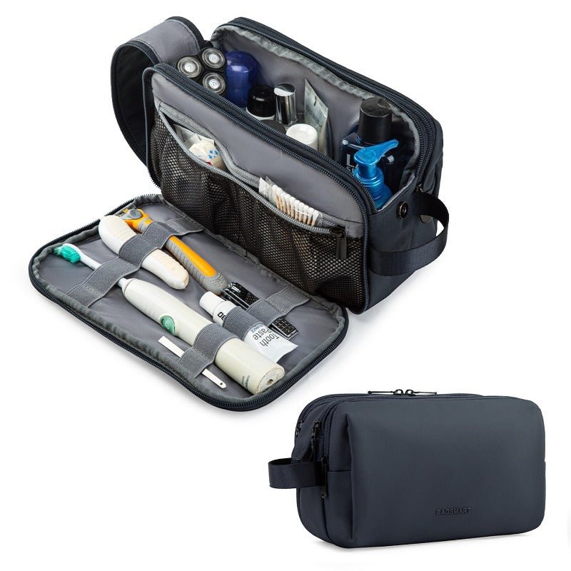 Sac De Toilette De Voyage De 26 Cm Pour Hommes: Spacieux Fonctionnel Du Sac De Toilette De Voyage De 26 Cm Pour Hommes: Spacieux Fonctionnel Du