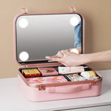 Makeup Vanity Case avec Miroir LED