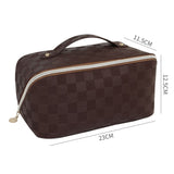 Double Compartment Make-up Bag