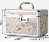 حقيبة زينة صلبة مع رمز