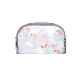 Transparent Flamingo Toiletry Bag