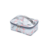 Transparent Flamingo Toiletry Bag