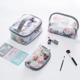 Transparent Flamingo Toiletry Bag