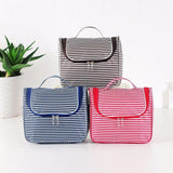 Women's Striped Functional Toiletry Bag