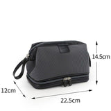 Men's Toiletry Bag with 2 Compartments