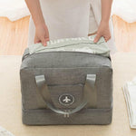 Double compartment waterproof travel bag