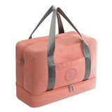 Double compartment waterproof travel bag