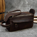 Vintime™ Vintage Leather Toiletry Bag